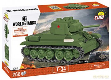 COBI Small Army WOT T 268 el. [KLOCKI]