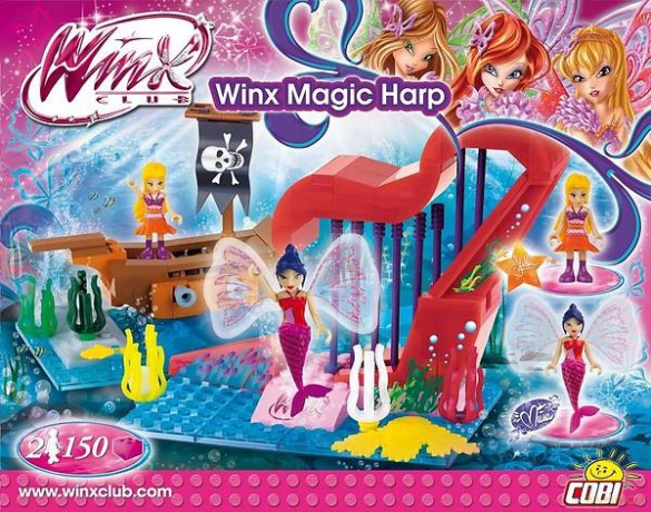 COBI Winx Magical Harp 150 ek. [KLOCKI]