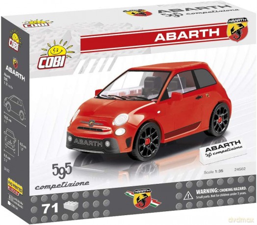 COBI Youngtimer ABARTH 5competizione 71 el. [KLOCKI]