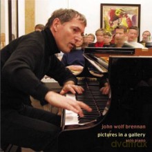 John Wolf Brennan: Pictures In A Gallery - Solo Piano [CD]