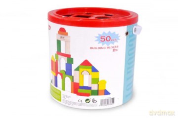 Klocki drewniane 50 el. [KLOCKI]