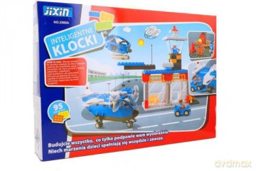 Klocki Jixin Lotnisko 95 el. 076257 GAZELO [KLOCKI]
