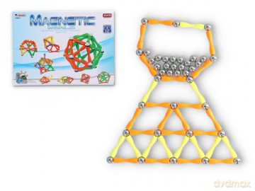 Klocki magnetyczne 68 el. [KLOCKI]