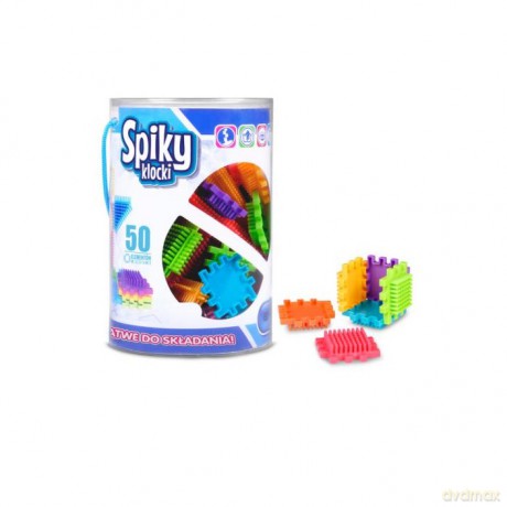 Klocki Spiky 50 el. [KLOCKI]