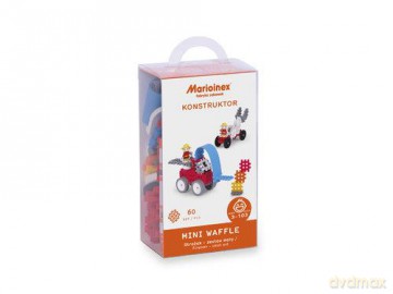 Klocki Wafle mini - Strażak mały Marioinex [KLOCKI]