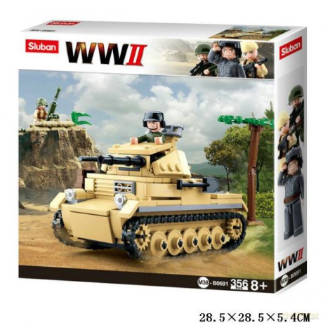 Klocki Wojsko 356 el. Sluban GAZELO [KLOCKI]