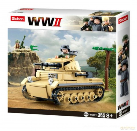 Klocki Wojsko 356 el. Sluban GAZELO [KLOCKI]