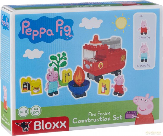 Klocki Wóz strażacki Świnki Peppy 40 el. PlayBIG BLOXX [KLOCKI]