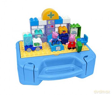 Klocki Zestaw pomocy medycznej 2 figurki 32 el. Świnka Peppa PlayBIG BLOXX [KLOCKI]