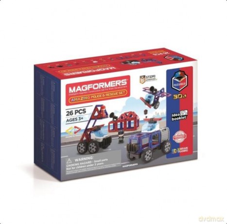 MAGFORMERS Amazing Police [KLOCKI]