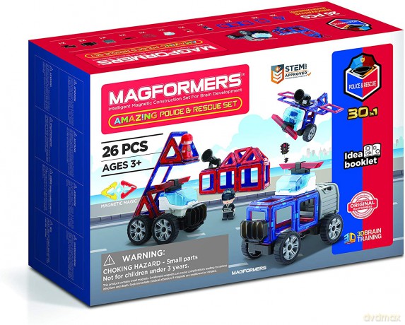 MAGFORMERS Amazing Police [KLOCKI]