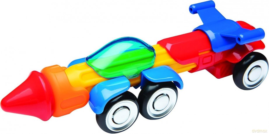 MAGFORMERS Klocki magnetyczne Stick-O zestaw miejski 16 el. [KLOCKI]