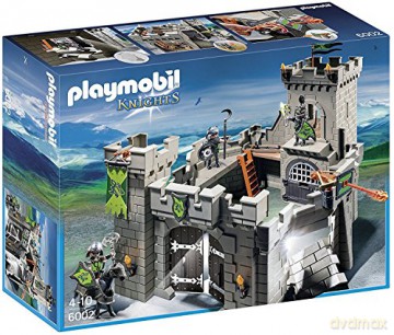 PLAYMOBIL Forteca rycerzy herbu Wilka [KLOCKI]