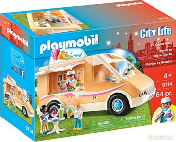 PLAYMOBIL Furgonetka lodziarza [KLOCKI]