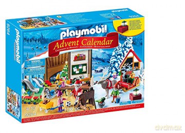 PLAYMOBIL Kalendarz adwentowy Pracownia św.Mikołaja [KLOCKI]
