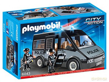 PLAYMOBIL Samochód brygady policyjnej [KLOCKI]