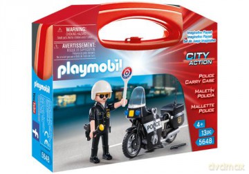 PLAYMOBIL Skrzyneczka Policja [KLOCKI]
