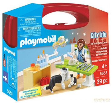 PLAYMOBIL Skrzyneczka Weterynarz [KLOCKI]