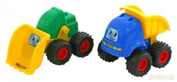 Polesie Auto "Chip" [KLOCKI]