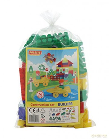 Polesie Klocki "Budowniczy" - 76 el. w worku [KLOCKI]