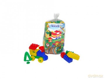 Polesie Klocki "Budowniczy" Mini - 44 el. [KLOCKI]