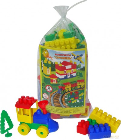Polesie Klocki "Budowniczy" Mini - 44 el. [KLOCKI]