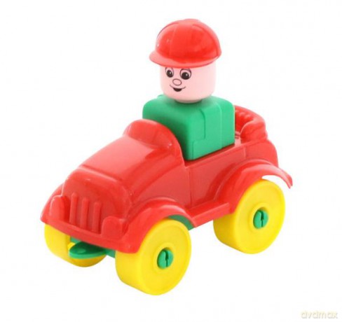 Polesie Klocki "Mały wędrownik" - Auto retro w worku [KLOCKI]