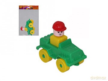 Polesie Klocki "Mały wędrownik" - Jeep w worku [KLOCKI]
