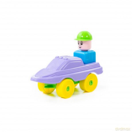 Polesie Klocki "Mały wędrownik" - Motorówka [KLOCKI]