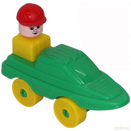 Polesie Klocki "Mały wędrownik" - Motorówka [KLOCKI]