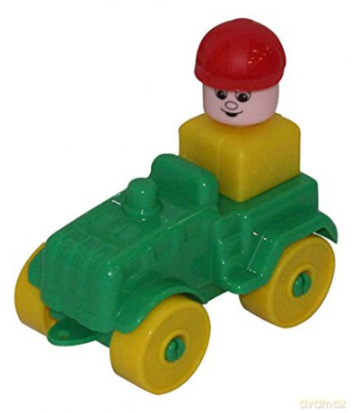 Polesie Klocki "Mały wędrownik" - Traktor w worku [KLOCKI]