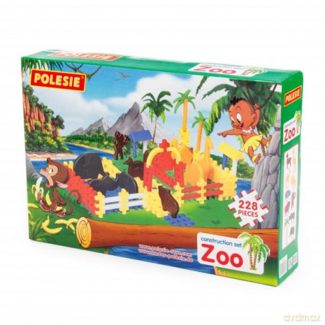 Polesie Klocki "Zoo" (228 el. w pudełku) [KLOCKI]
