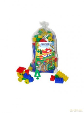 Polesie Klocki budowniczy wielki - 115 el. [KLOCKI]