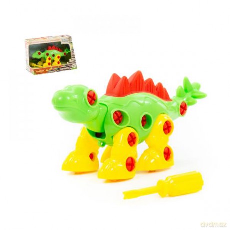 Polesie Klocki dinozaur "Stegozaur" 30 el. [KLOCKI]