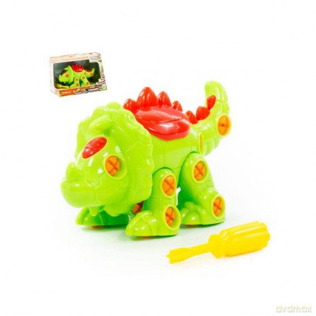 Polesie Klocki dinozaur "Triceratops" 32 el. [KLOCKI]