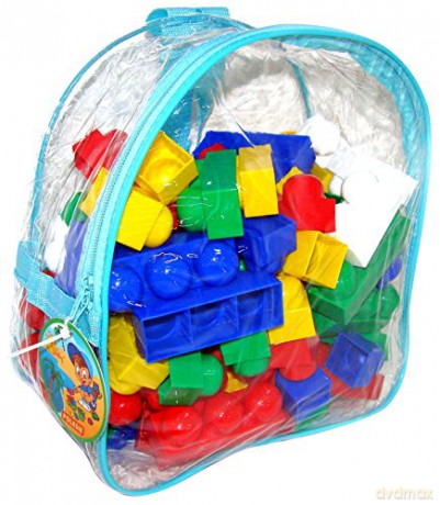 Polesie Klocki Junior 100 el. w plecaku [KLOCKI]