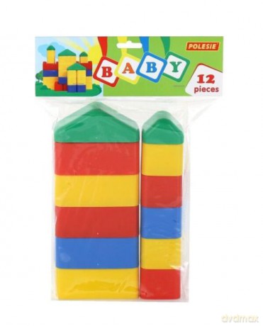 Polesie Klocki Maluch 12 el. [KLOCKI]