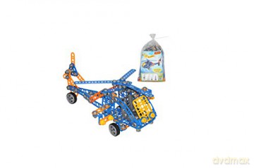 Polesie Zestaw klocków helikopter "Wynalazca" 232 el. w worku [KLOCKI]