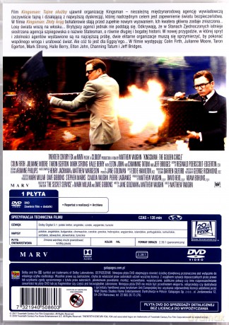Kingsman: Złoty Krąg [DVD]
