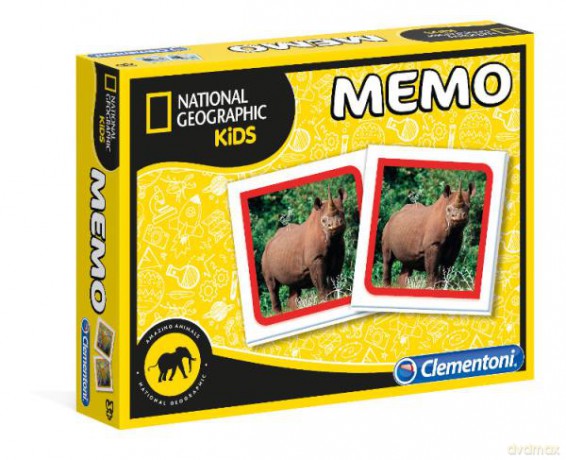 Clementoni Memo National Geographic [GRA PLANSZOWA]