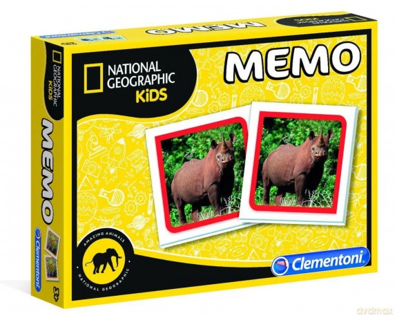 Clementoni Memo National Geographic [GRA PLANSZOWA]