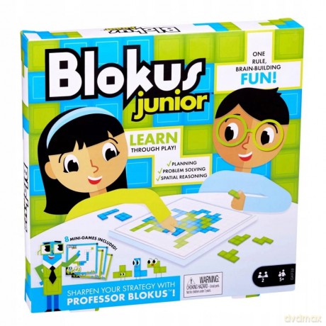 BLOKUS Junior gra stratetgiczna MATTEL [GRA PLANSZOWA]