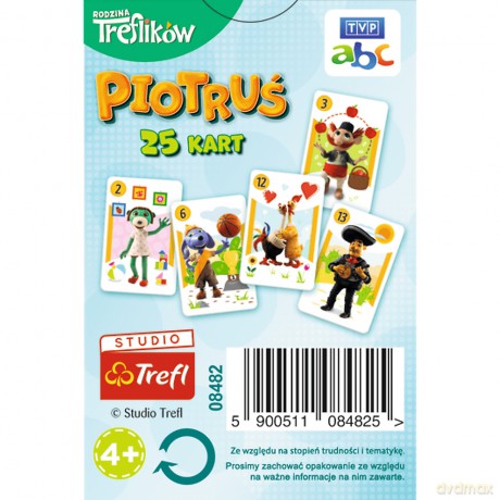 Karty Piotruś - Rodzina Treflików TREFL [KARTY]