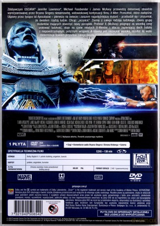 X-Men: Apocalypse [DVD]