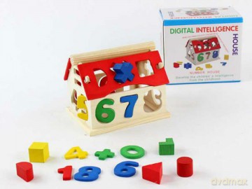 Domek sorter drewno