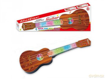 Gitara na baterie światło dźwięk