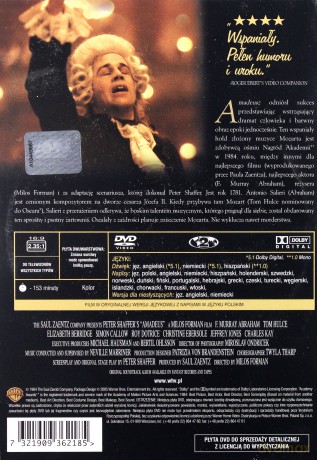 Amadeusz [DVD]