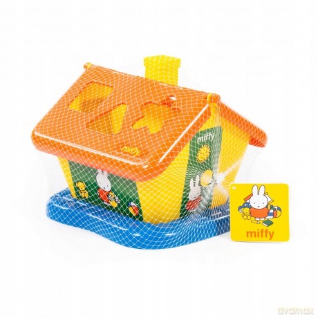 Polesie Domek logiczny "Miffy" z 6 klockami