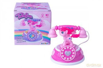 Telefon Retro z konikiem