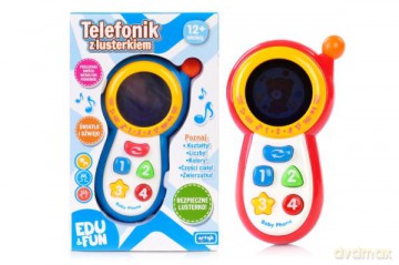 Telefonik z lusterkiem Edu&Fun